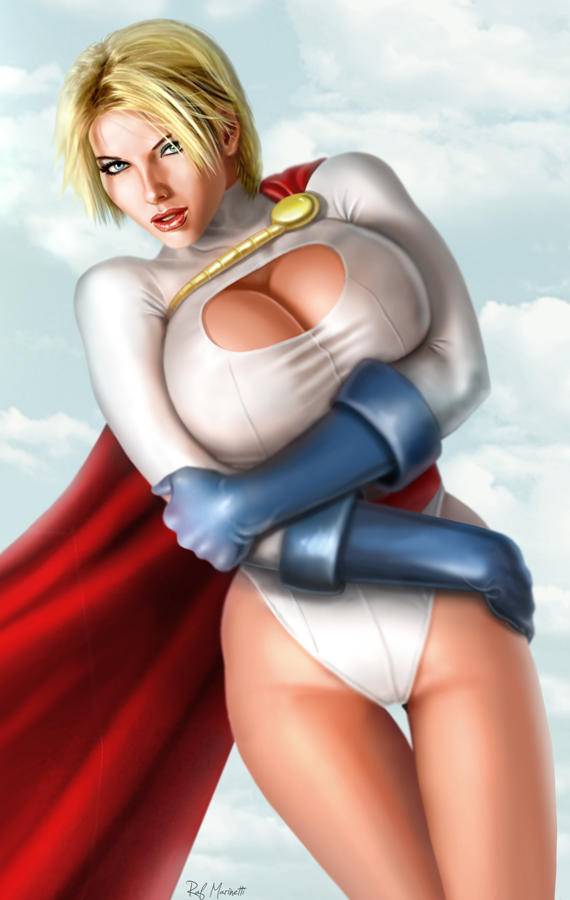 karen starr+power girl.