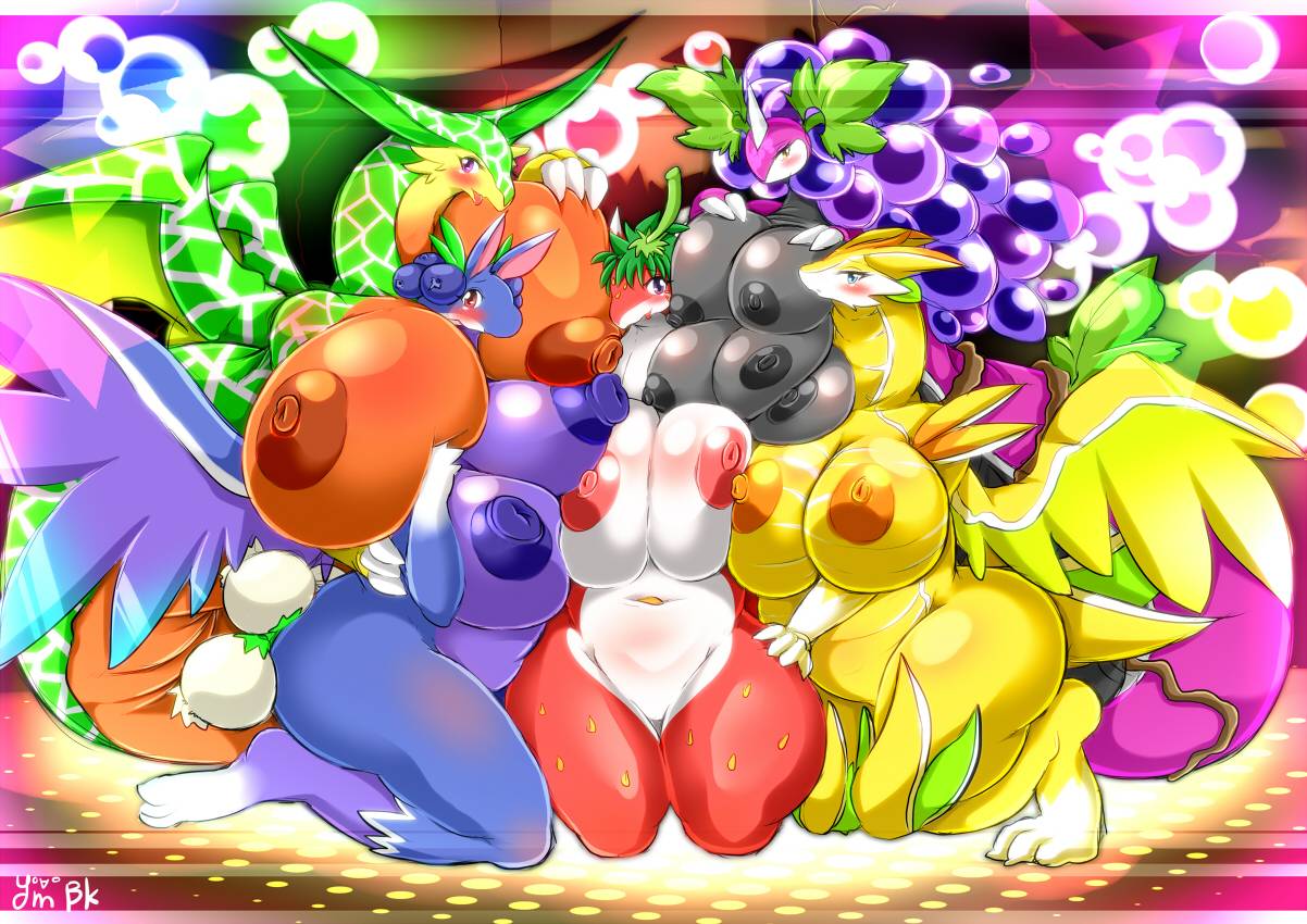 red-sky-fruit-strawberry-dragonyellow-sky-fruit-lemon-dragon