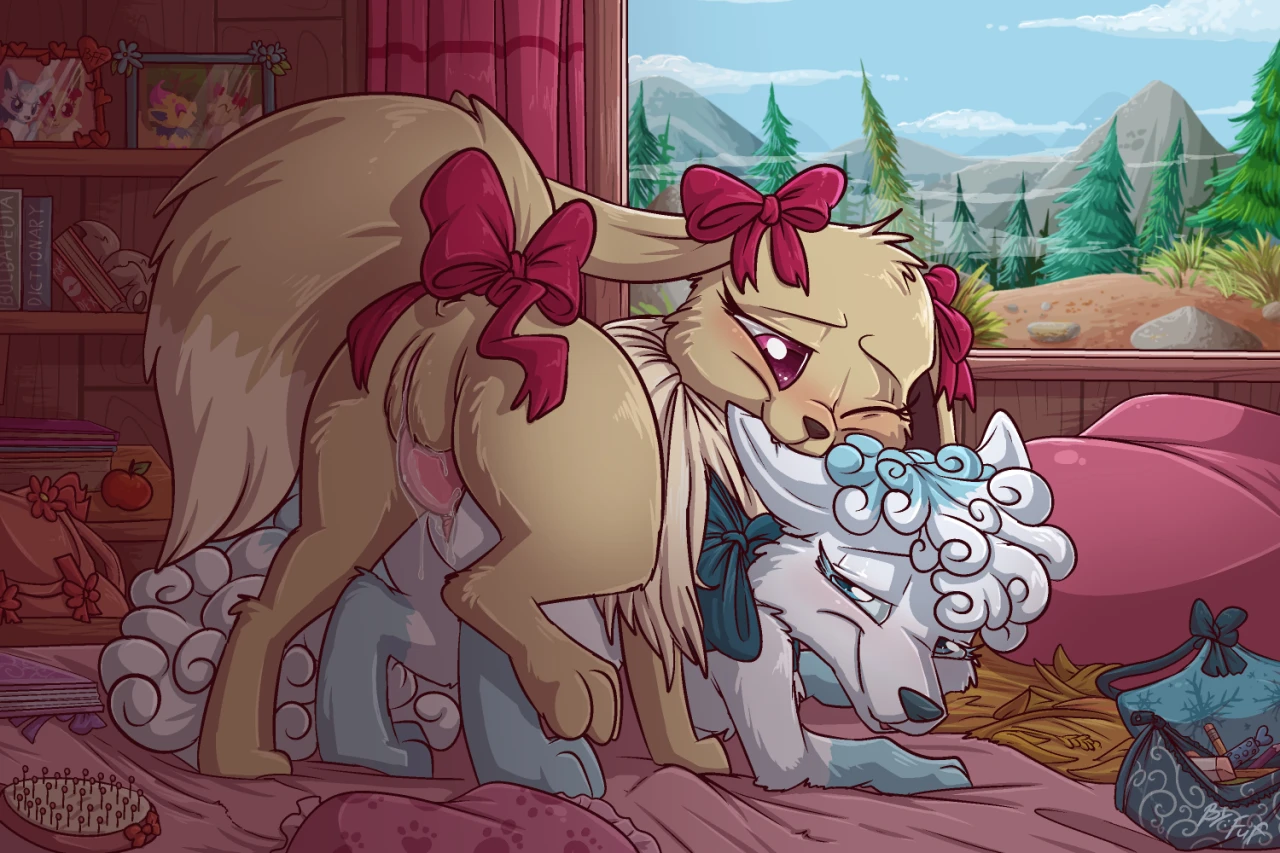 alolan-vulpixeeveevulpix