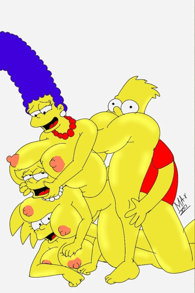 bart-simpsonlisa-simpsonmaggie-simpsonmarge-simpson