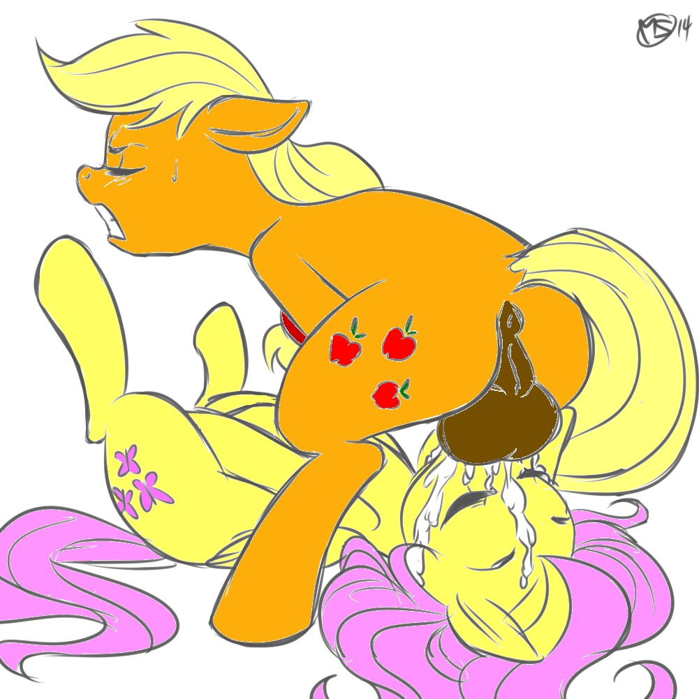 applejack-mlpfluttershy-mlp