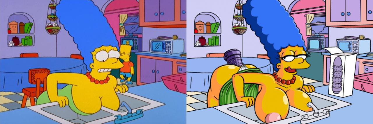 bart-simpsonmarge-simpson