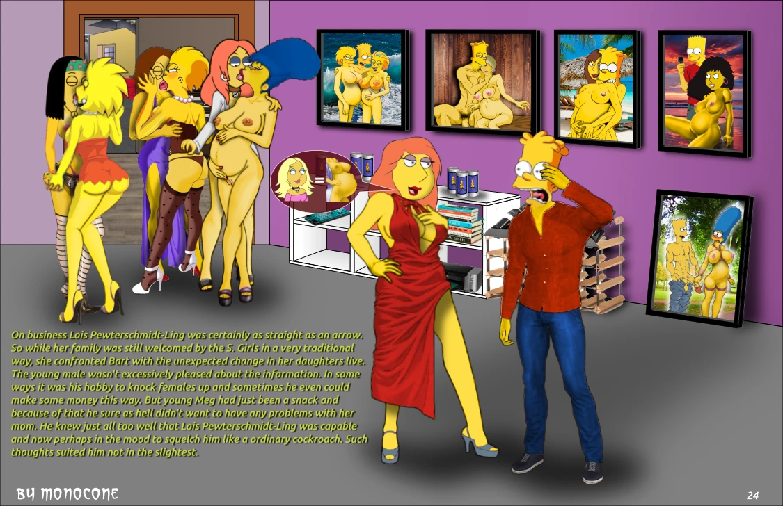bart-simpsonfrancine-smithhayley-smithlisa-simpsonlois-griffinmaggie-simpsonmarge-simpsonmeg-griffin