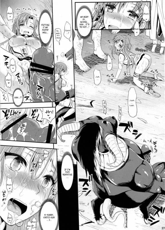 [YURIRU-RARIKA (Kojima Saya, Lazu)] Shujou Seikou II β  Captive Sex II β (Sword Art Online) [En_25