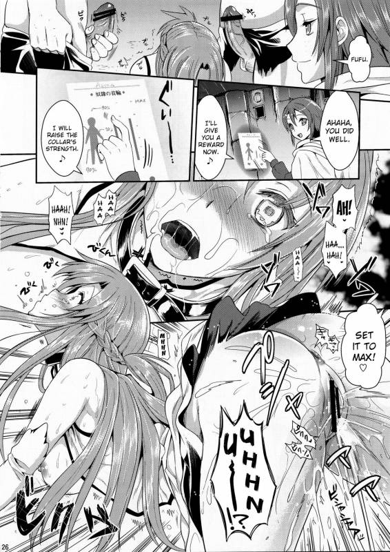 [YURIRU-RARIKA (Kojima Saya, Lazu)] Shujou Seikou II β  Captive Sex II β (Sword Art Onlin_24