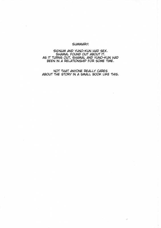 (C86) [EUNOXLINE (U-1)] The Mating Season3 (Magical Girl Lyrical Nanoha) [English] [Tigoris]_02