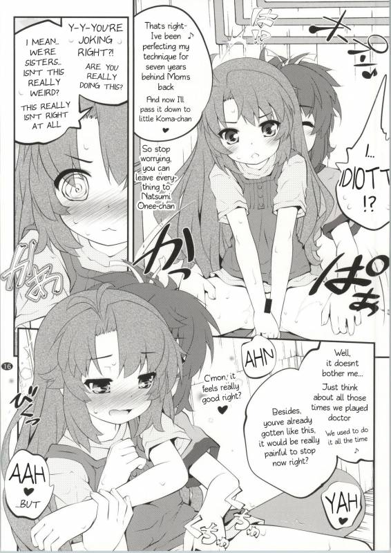 (C86) [Purimomo (Goyac)] Onee-chan Nanon 2 (Non Non Biyori) [English] [AkazaChan]_14