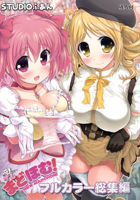 (C86) [STUDIO HUAN (Raidon)] New MadoHom Full Color Soushuuhen (Puella Magi Madoka Magica)_00
