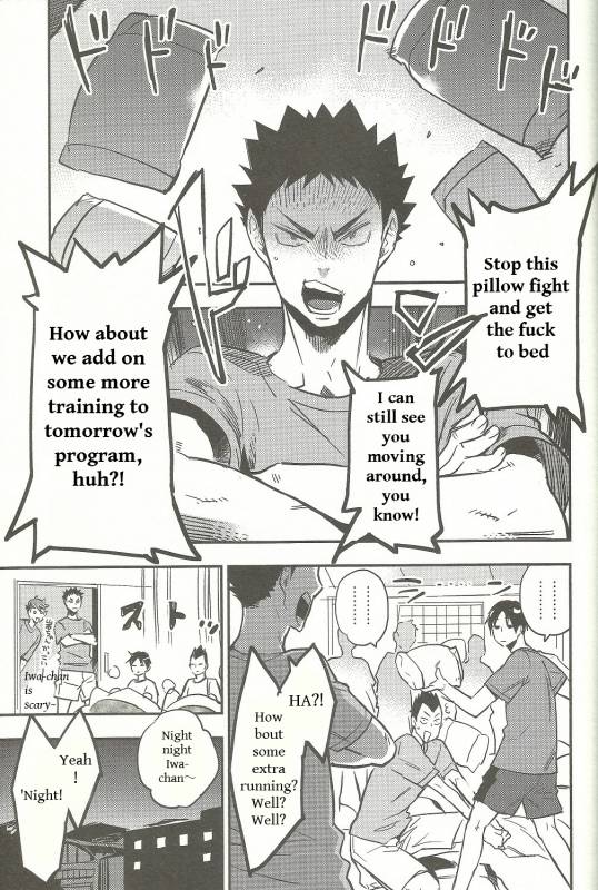 (C87) [Cinnamon (Macho)] Nemurenaiyoru ni wa (Haikyuu!!) [English] [Tovako]_03