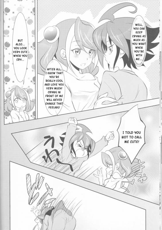 (C87) [Neo Wing (Saika)] Watashi no Soba de Naite  Cry at My Side (Yu-Gi-Oh! ARC-V) [English] [Kusany_08