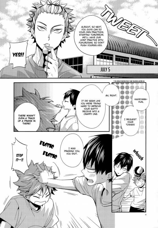 (C87) [Zeroshiki (Kabosu)] Primary Target -Zenpen- (Haikyuu!!) [English] [UnmeiNoChance]_29