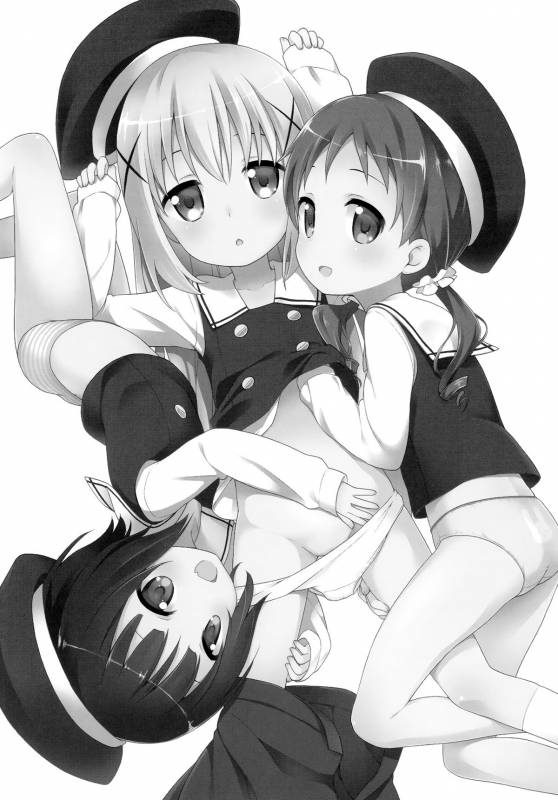 (C89) [Rotary Engine (Kannazuki Motofumi)] Chimahame (Gochuumon wa Usagi desu ka) [English] [Doki Fa_01