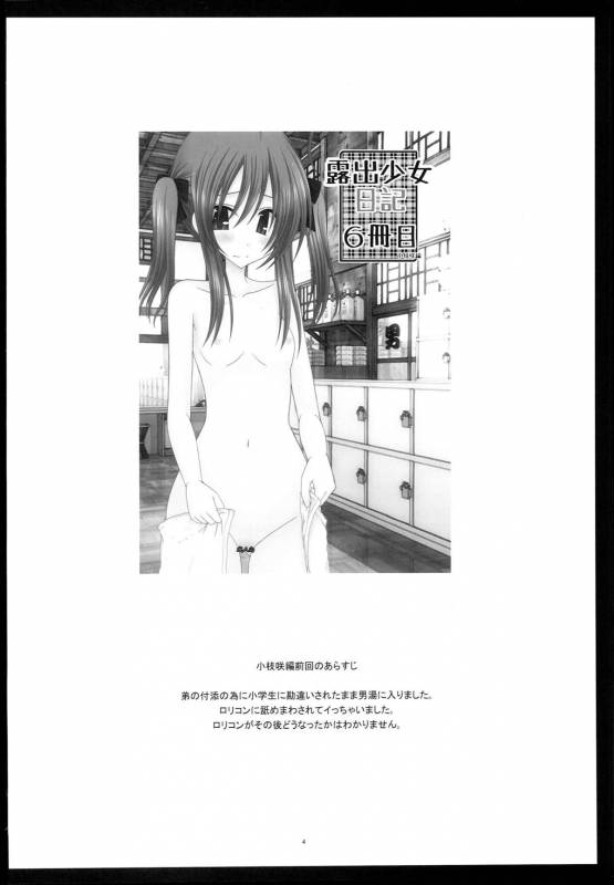 (C89) [valssu (Charu)] Roshutsu Shoujo Nikki 14 Satsume [English] [Machine]_03