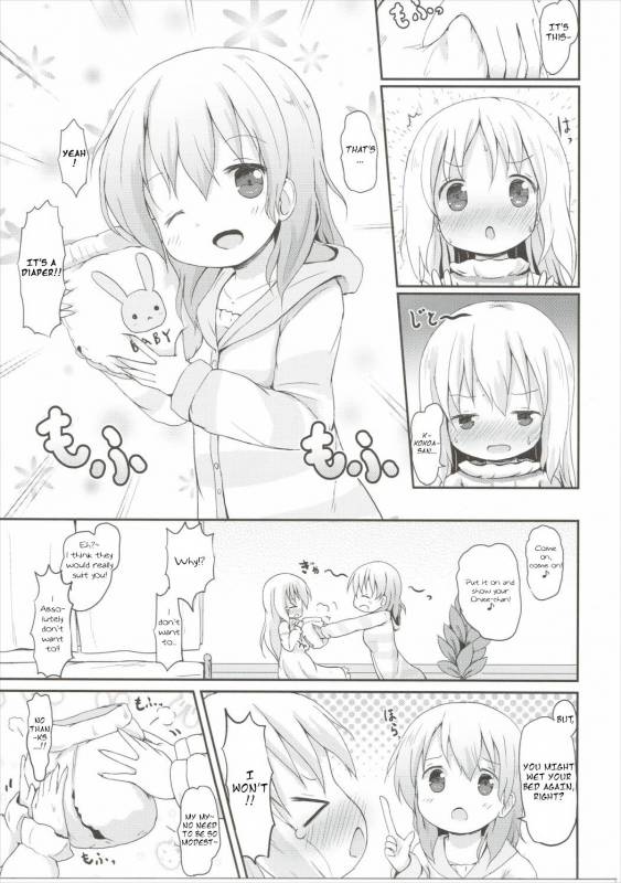 (C90) [Netekuras (Lolisin)] Moshikashite, Chino-chan Onesho Shichatta no 2 (Gochuumon wa Usag_03