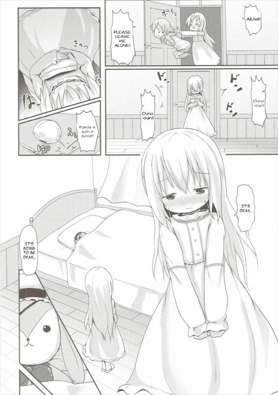 (C90) [Netekuras (Lolisin)] Moshikashite, Chino-chan Onesho Shichatta no 2 (Gochuumon wa Usag_04