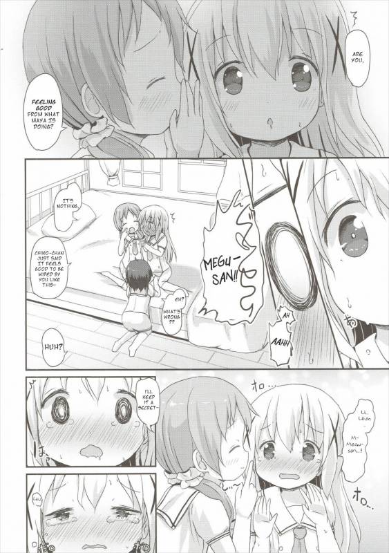 (C90) [Netekuras (Lolisin)] Moshikashite, Chino-chan Onesho Shichatta no 2 (Gochuumon wa Usag_24