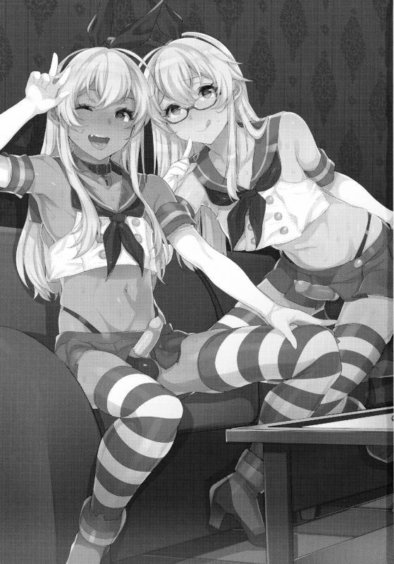 (C91) [Inariya (Inari)] Shucchou! Shimakaze-kun no Heya -Josou CabaClu Hen- (Kantai Collec_01