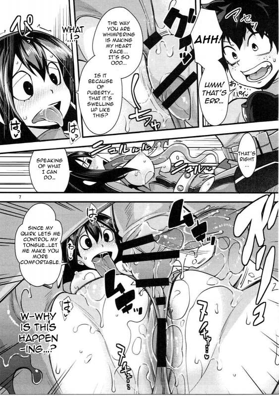 (C91) [UNIQUE (Rakujin)] Tsuyu-chan to...Shite ♥  Do Tsuyu-chan ♥ (My Hero Academia) [English] [_05