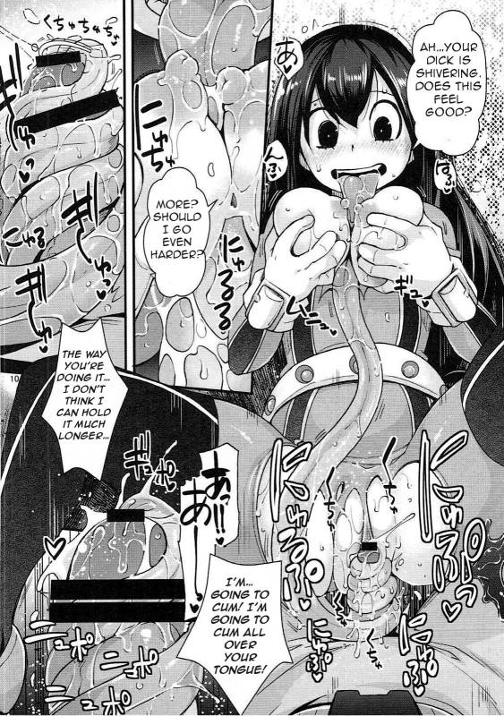 (C91) [UNIQUE (Rakujin)] Tsuyu-chan to...Shite ♥  Do Tsuyu-chan ♥ (My Hero Academia) [English] [_08