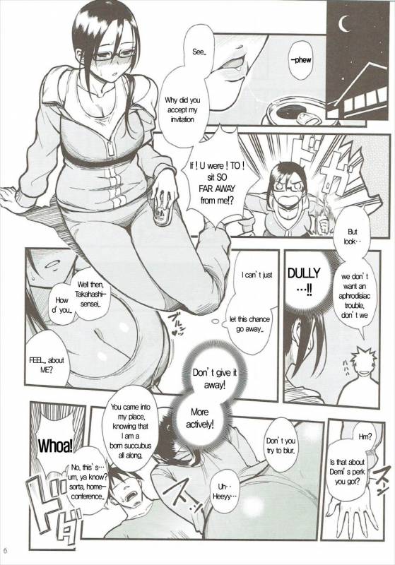 (C92) [Kayoudou (Shouka)] Satou-sensei wa Kataritai (Demi-chan wa Kataritai) [English]_04