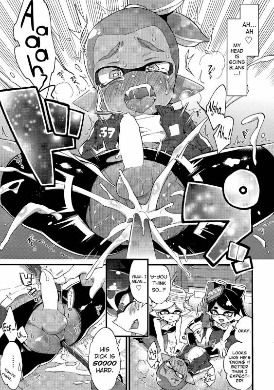 (C92) [Koniro Drops (Morishima Kon)] Rironjou 3-patsu made nara Taeraremasu.  (Splatoon) [English_17