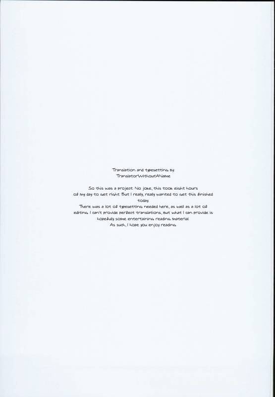 (C93) [Armament Calcium (Take Calcium)] Majo Kyousei Chijo (Touhou Project) [English] [Translato_30