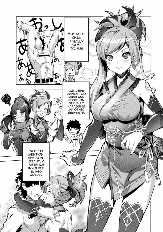 (C93) [DEAR LIFE (Eshimoto)] Musashi-chan no Erohon (FateGrand Order) [English] [constantly]_01