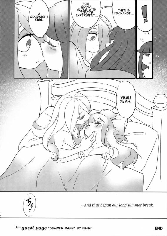 (C93) [TEBACO (tama)] Summer holiday, Again. (Little Witch Academia) [English] [uscanlations]_33