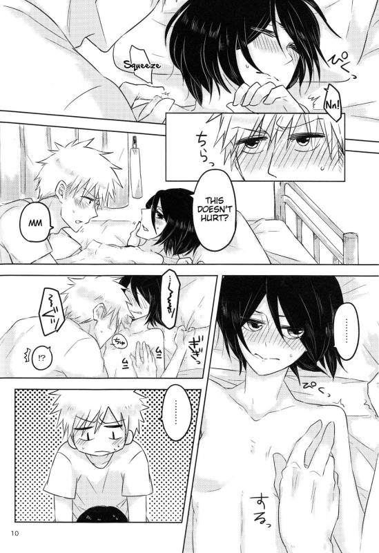 (CCOsaka101) [Candeliere (Matsuyo)] Otona no Tame no Ichiruki Anthology Kiss &! (BLEACH_09