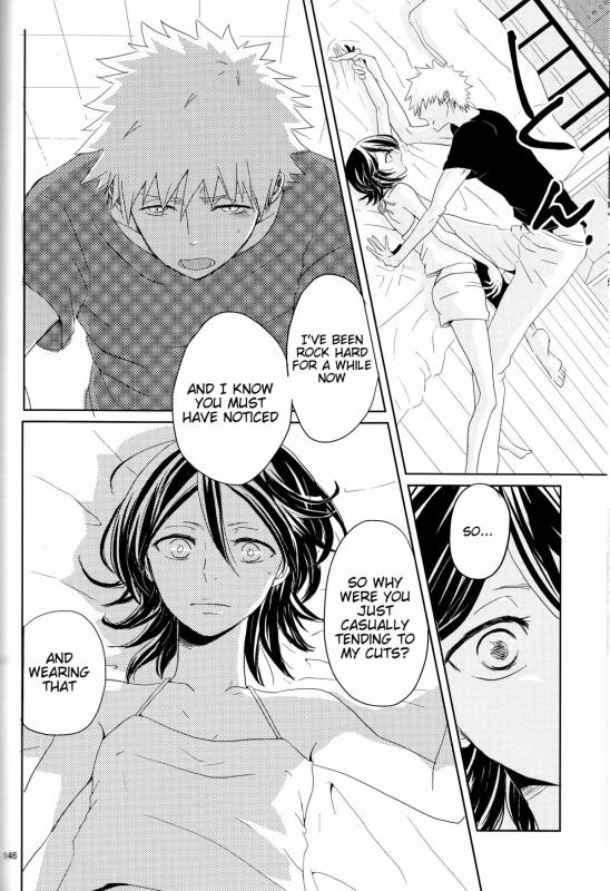 (CCOsaka101) [Candeliere (Matsuyo)] Otona no Tame no Ichiruki Anthology Kiss &! (BLEACH_71