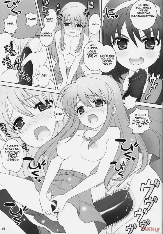 (COMIC1) [SimaSima System (Nagisawa You)] Suzumiya Haruhi no Daikenkyuu! (The Me_04