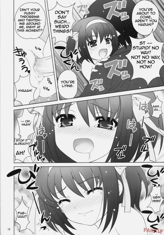 (COMIC1) [SimaSima System (Nagisawa You)] Suzumiya Haruhi no Daikenkyuu! (The Me_15