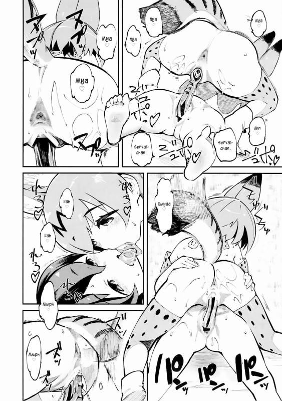 (COMIC1☆11) [Hi-PER PINCH (clover)] Otona no Japari Manko! (Kemono Friends) [English] [u scanlations]_12
