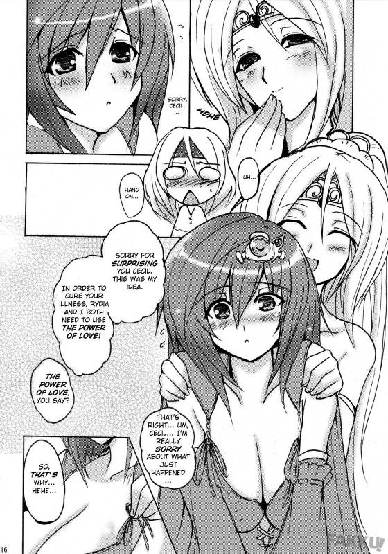 (COMIC1☆2) [YO-METDO (Yasakani An)] Aishite Ii Desu Tomo (Final Fantasy IV) [English] [FAKKU]_15