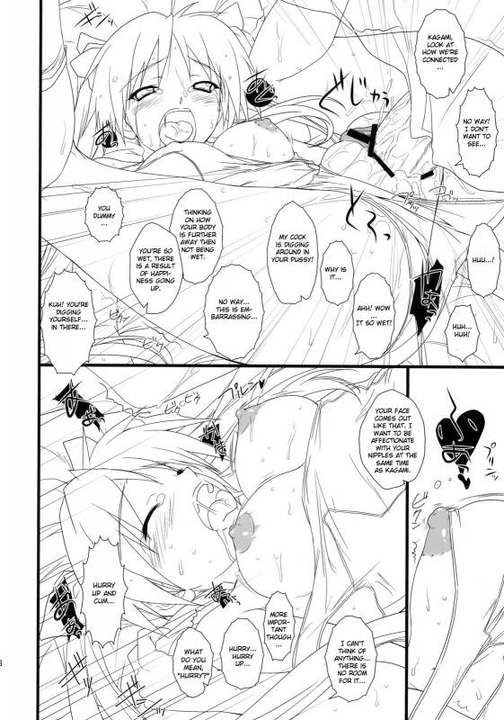 (COMIC1☆3) [Heaven's Gate (Andou Tomoya)] Kanojo o Mizugi ni Kigaetara (Lucky Star) [English] [CGrasca_26