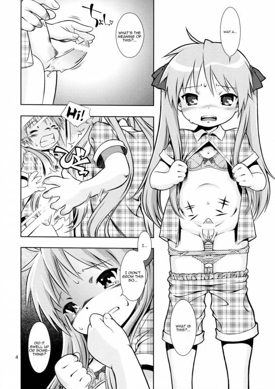 (COMIC1☆3) [Mayonnaise Bakufu (Sekihan)] DEKATORIS (Lucky Star) [English] [Kamikakushi]_03