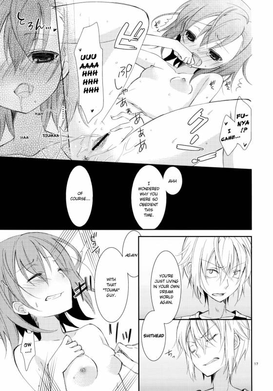 (COMIC1☆5) [Cocoa Holic (Yuizaki Kazuya)] Kowaremono ni tsuki,  Because I'm_15