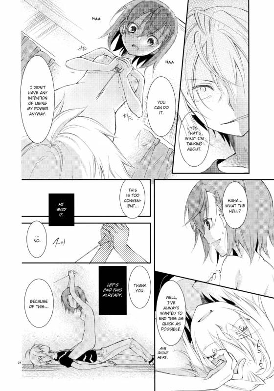 (COMIC1☆5) [Cocoa Holic (Yuizaki Kazuya)] Kowaremono ni tsuki,  Because I'm_22