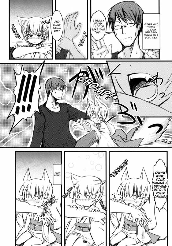 (COMIC1☆5) [Tanmatsu Ijou (BadHanD)] Byakko no Mori Sono Go [English] [biribiri]_04