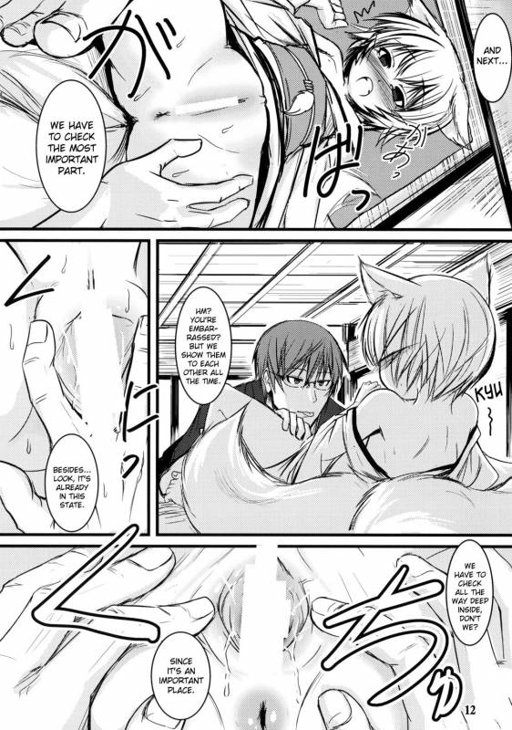 (COMIC1☆5) [Tanmatsu Ijou (BadHanD)] Byakko no Mori Sono Go [English] [biribiri]_10