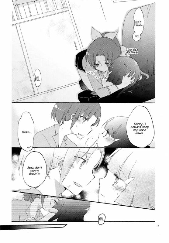 (COMIC1☆6) [Niratama (Sekihara)] Doyoubi no Gogo ni. - Saturday Afternoon (Smile PreCure!) [Eng_16