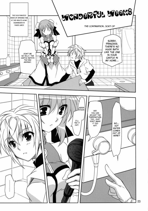 (COMIC1☆6) [Plum (Kanna)] Wonderful Agent (Dog Days) [English] {EHCove & FTH}_22