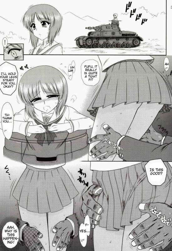 (COMIC1☆7) [BLACK DOG (Kuroinu Juu)] Dame! Zettai! Chikan Sensha! (Girls und Panzer) [Engli_02