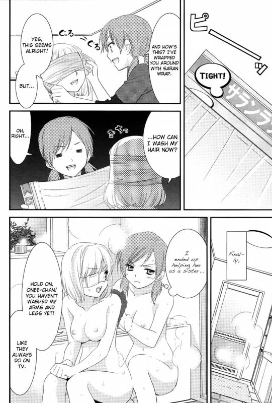 (COMIC1☆7) [COCOA BREAK (Ooshima Towa)] Shimai-teki Renai Ron (Girl's High) [English] {Yuri Reviews}_18