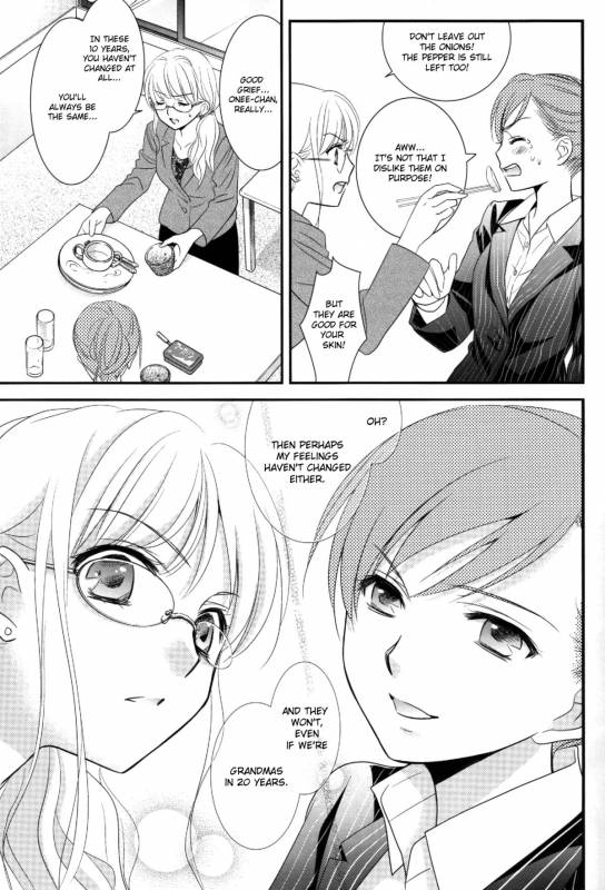 (COMIC1☆7) [COCOA BREAK (Ooshima Towa)] Shimai-teki Renai Ron (Girl's High) [English] {Yuri Reviews}_29
