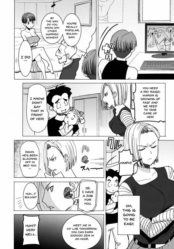 (COMIC1☆9) [Namakemono Kishidan (Tanaka Aji)] DELIVERY NIKU BENKI (Dragon Ball Z) [English] {Doujins._07