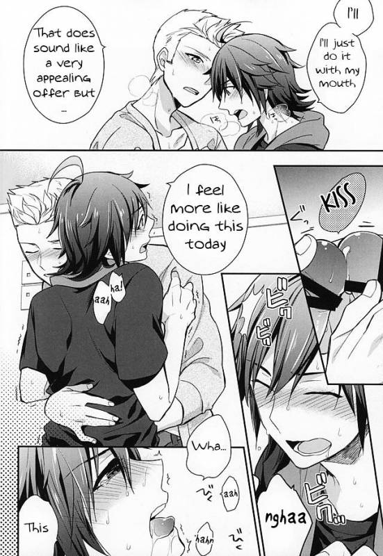 (Dramatic Change 3) [Shuukyuu Itsukasei (Touya Tsuduru)] Passionate Squall (THE IDOLM@STER S_10