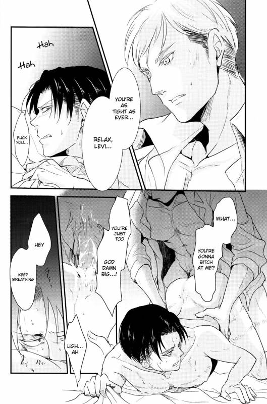 (Kabegai Chousa Haku) [Hokoushayou Shingou (Aca)] Yasashisa (Shingeki no Kyojin) [English] [Moy Moe _11