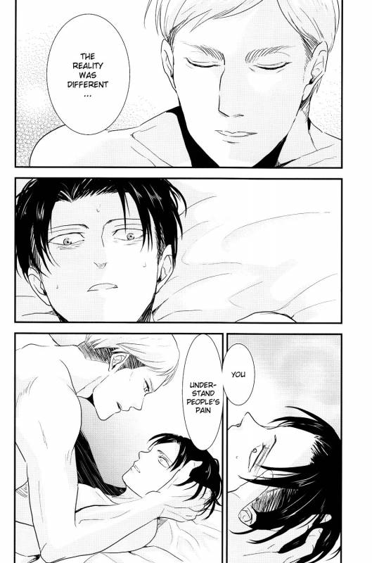 (Kabegai Chousa Haku) [Hokoushayou Shingou (Aca)] Yasashisa (Shingeki no Kyojin) [English] [Moy Moe _15