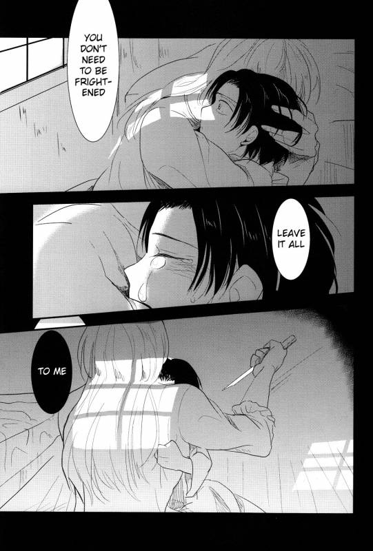 (Kabegai Chousa Haku) [Hokoushayou Shingou (Aca)] Yasashisa (Shingeki no Kyojin) [English] [Moy Moe _20